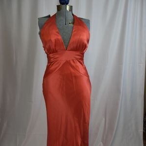 Night Way Orange/Coral evening gown wedding dress